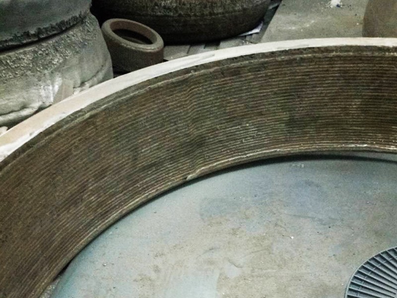 磨環堆焊修復